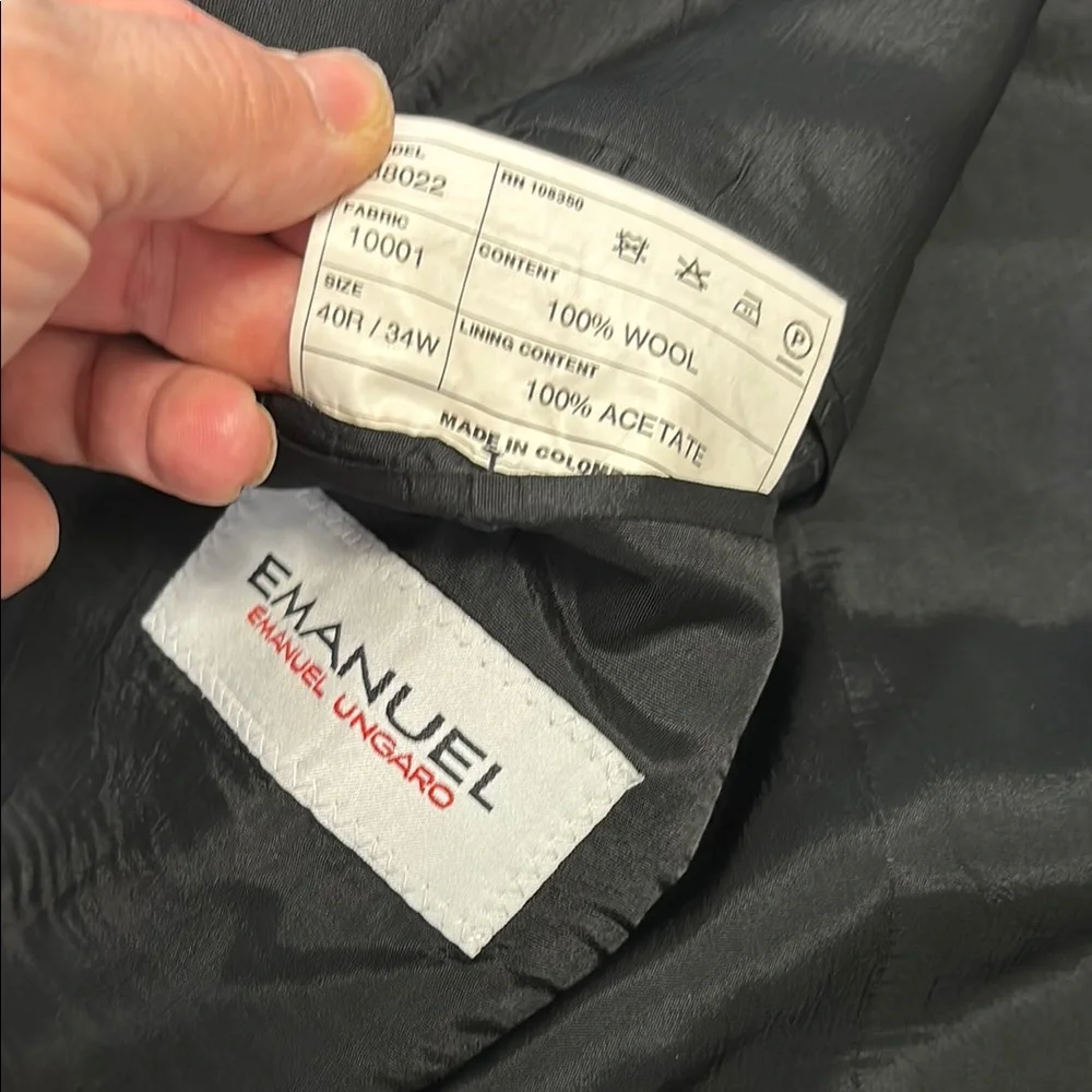 🔥BUNDLESALE Emanuel Ungaro Wool 40R Sport Coat blazer suit jacket